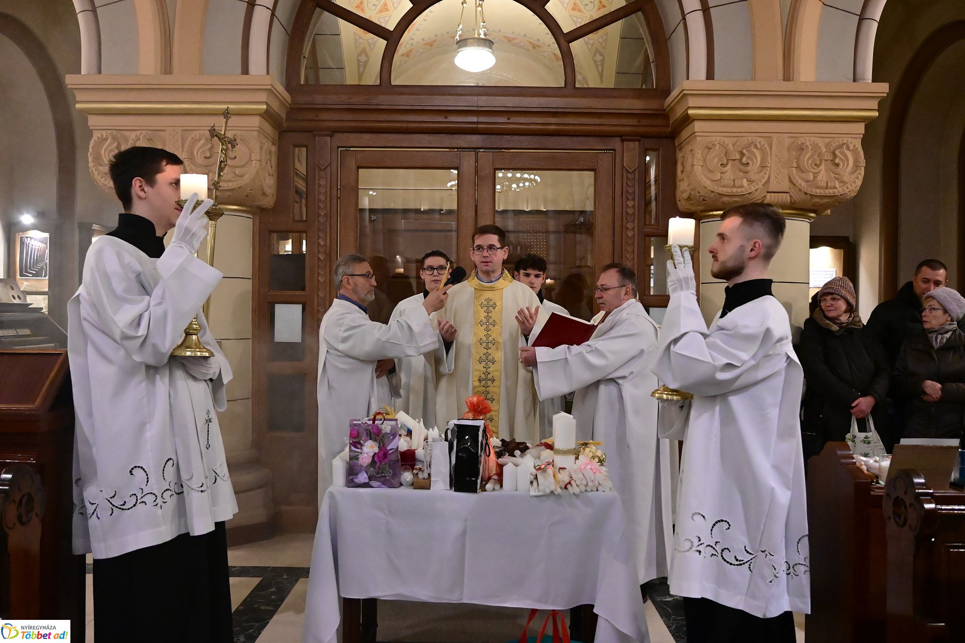 Gyertyaszentelő Boldogasszony ünnepe a Magyarok Nagyasszonya - társszékesegyházban 2026.