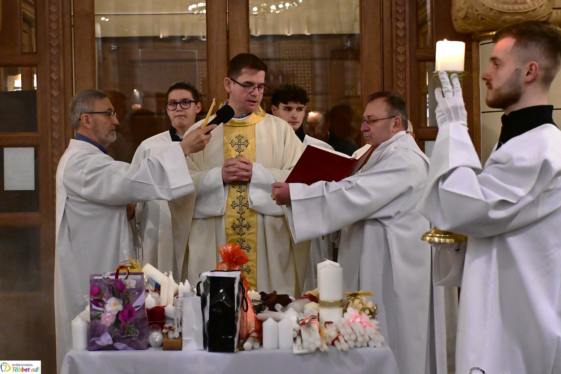 Gyertyaszentelő Boldogasszony ünnepe a Magyarok Nagyasszonya - társszékesegyházban 2026.