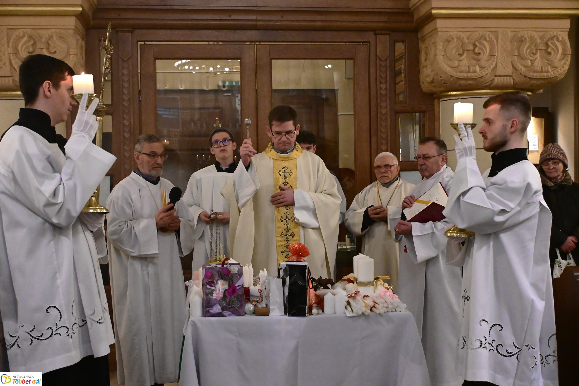 Gyertyaszentelő Boldogasszony ünnepe a Magyarok Nagyasszonya - társszékesegyházban 2026.