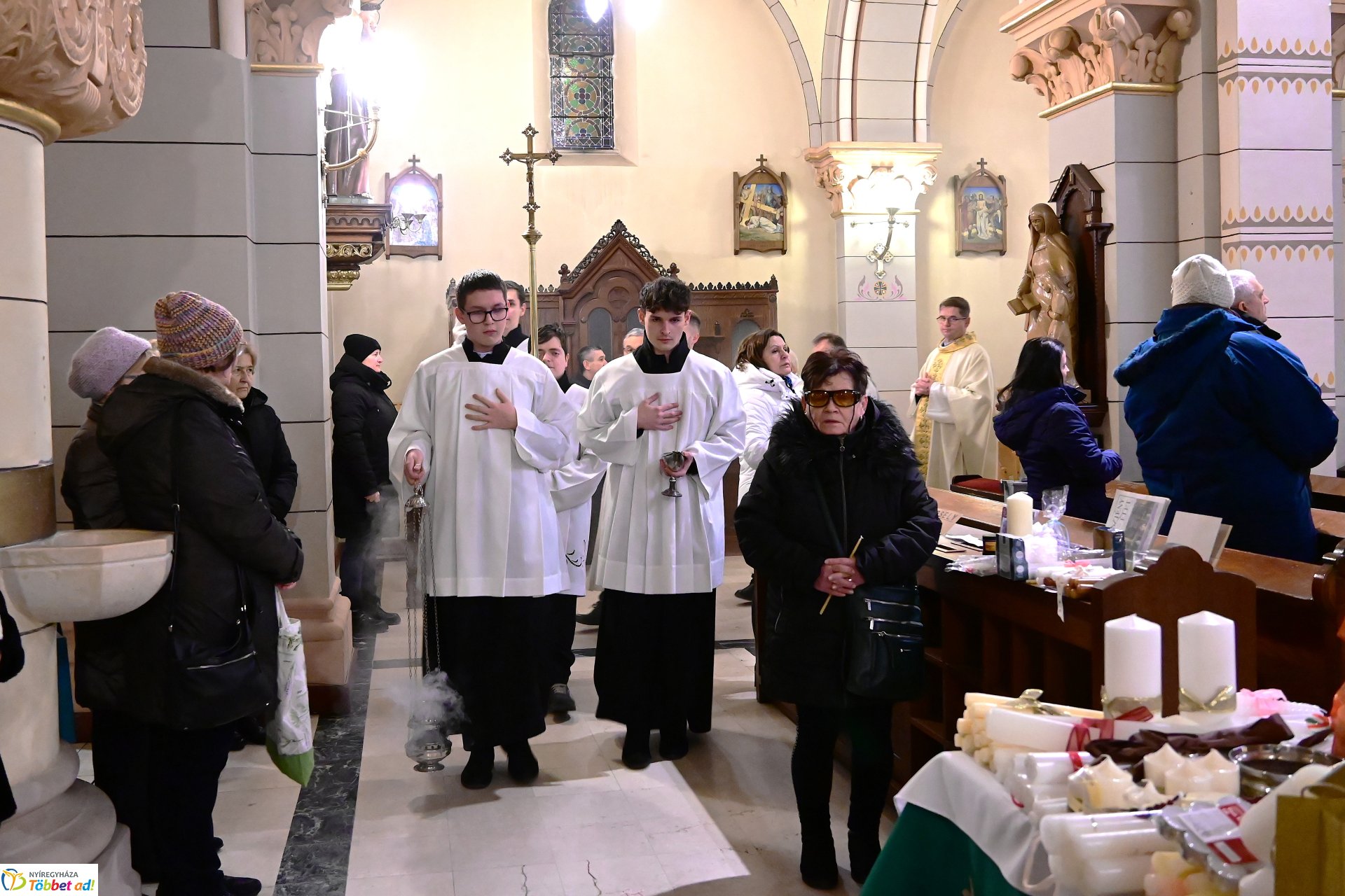 Gyertyaszentelő Boldogasszony ünnepe a Magyarok Nagyasszonya - társszékesegyházban 2026.