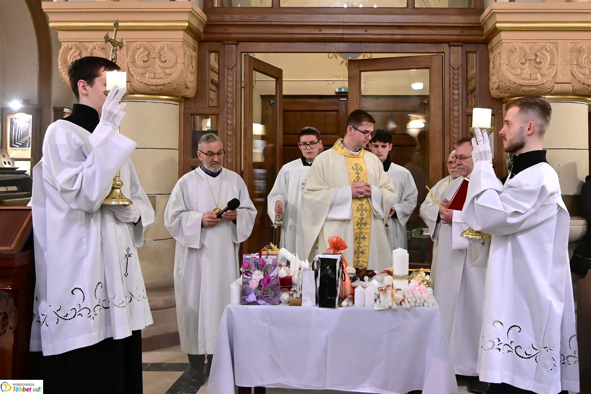 Gyertyaszentelő Boldogasszony ünnepe a Magyarok Nagyasszonya - társszékesegyházban 2026.