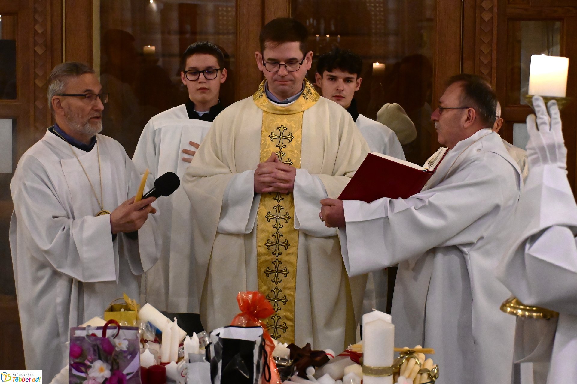 Gyertyaszentelő Boldogasszony ünnepe a Magyarok Nagyasszonya - társszékesegyházban 2026.