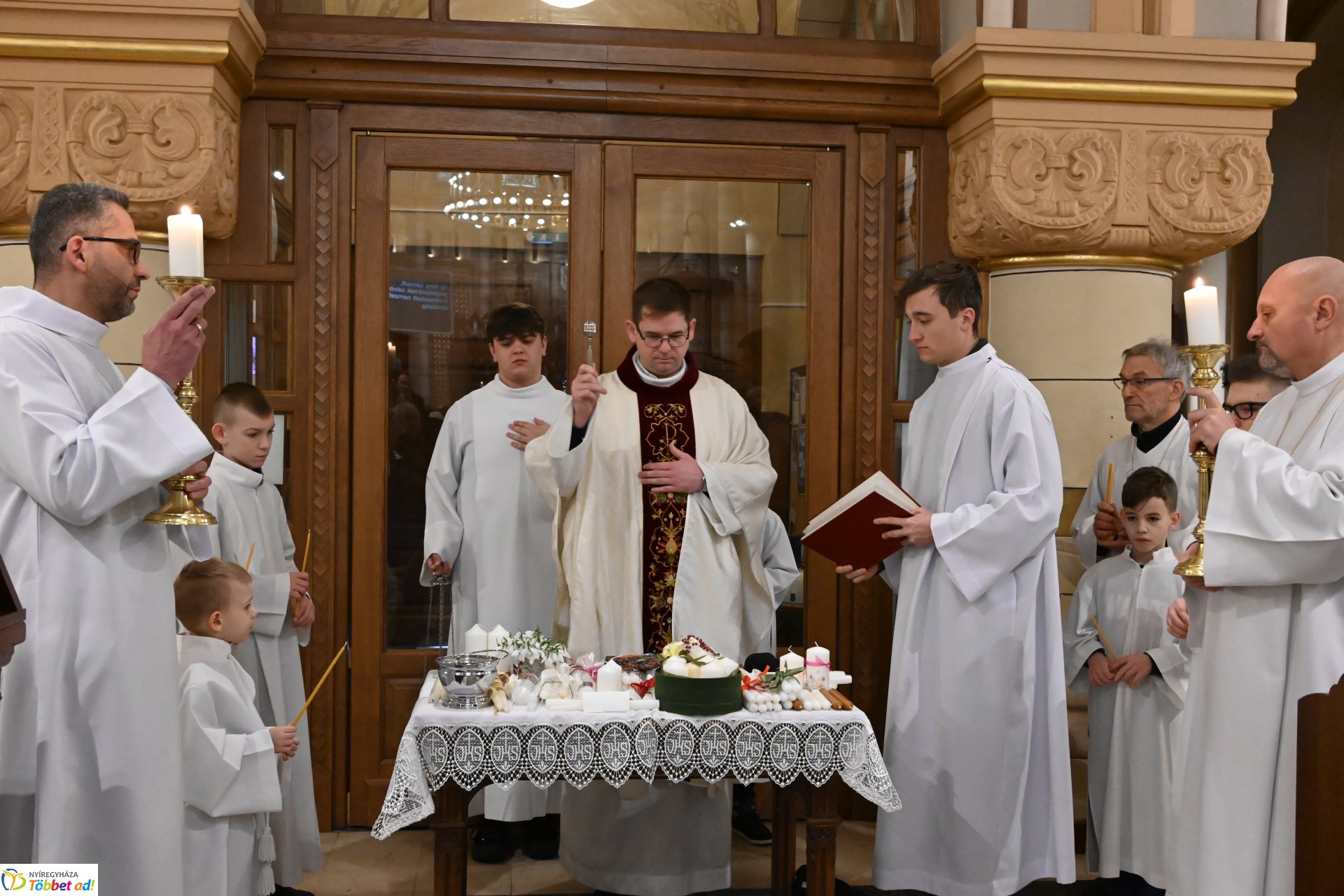 Gyertyaszentelő Boldogasszony ünnepe a Magyarok Nagyasszonya-társszékesegyháznál