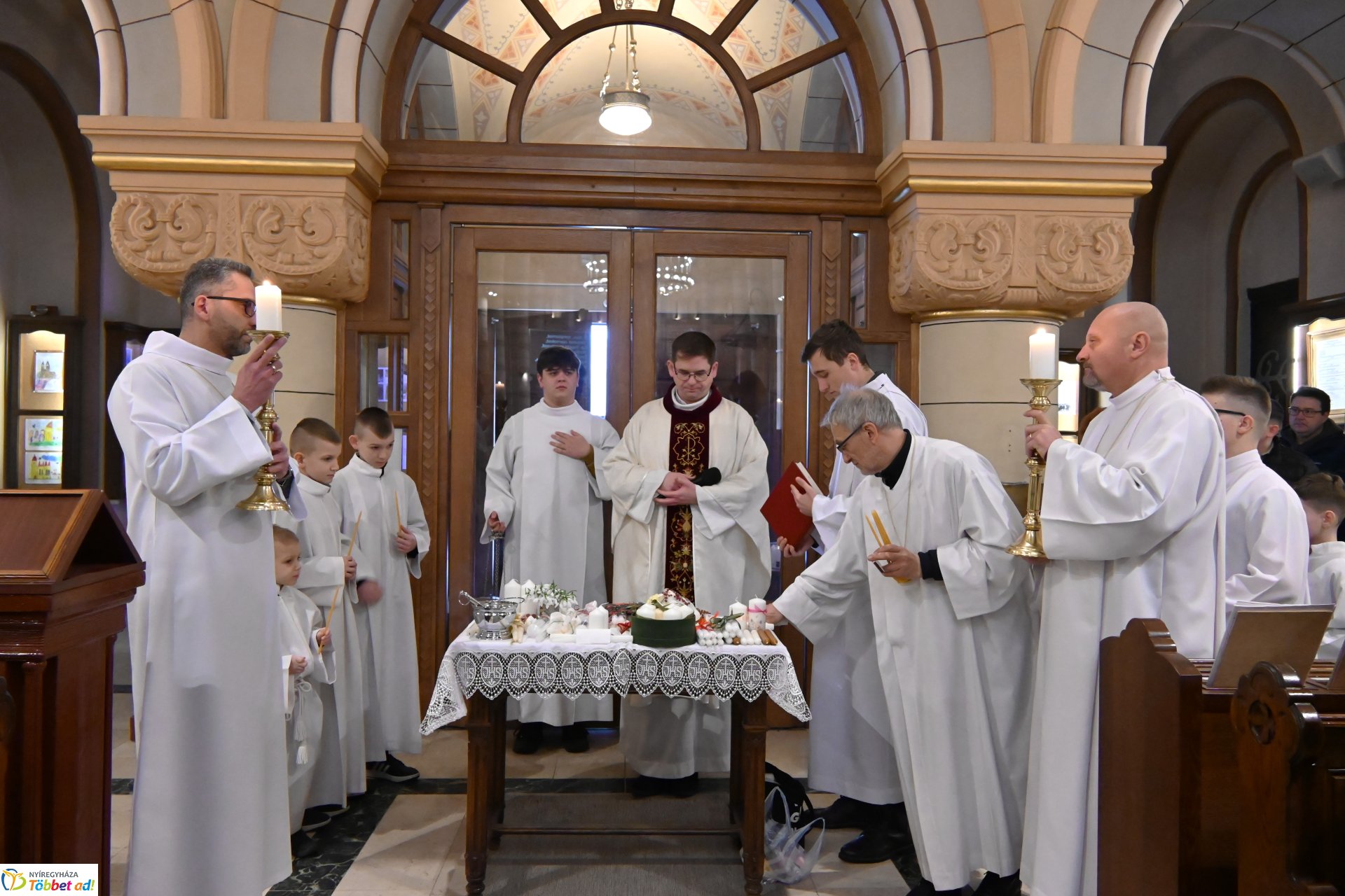 Gyertyaszentelő Boldogasszony ünnepe a Magyarok Nagyasszonya-társszékesegyháznál
