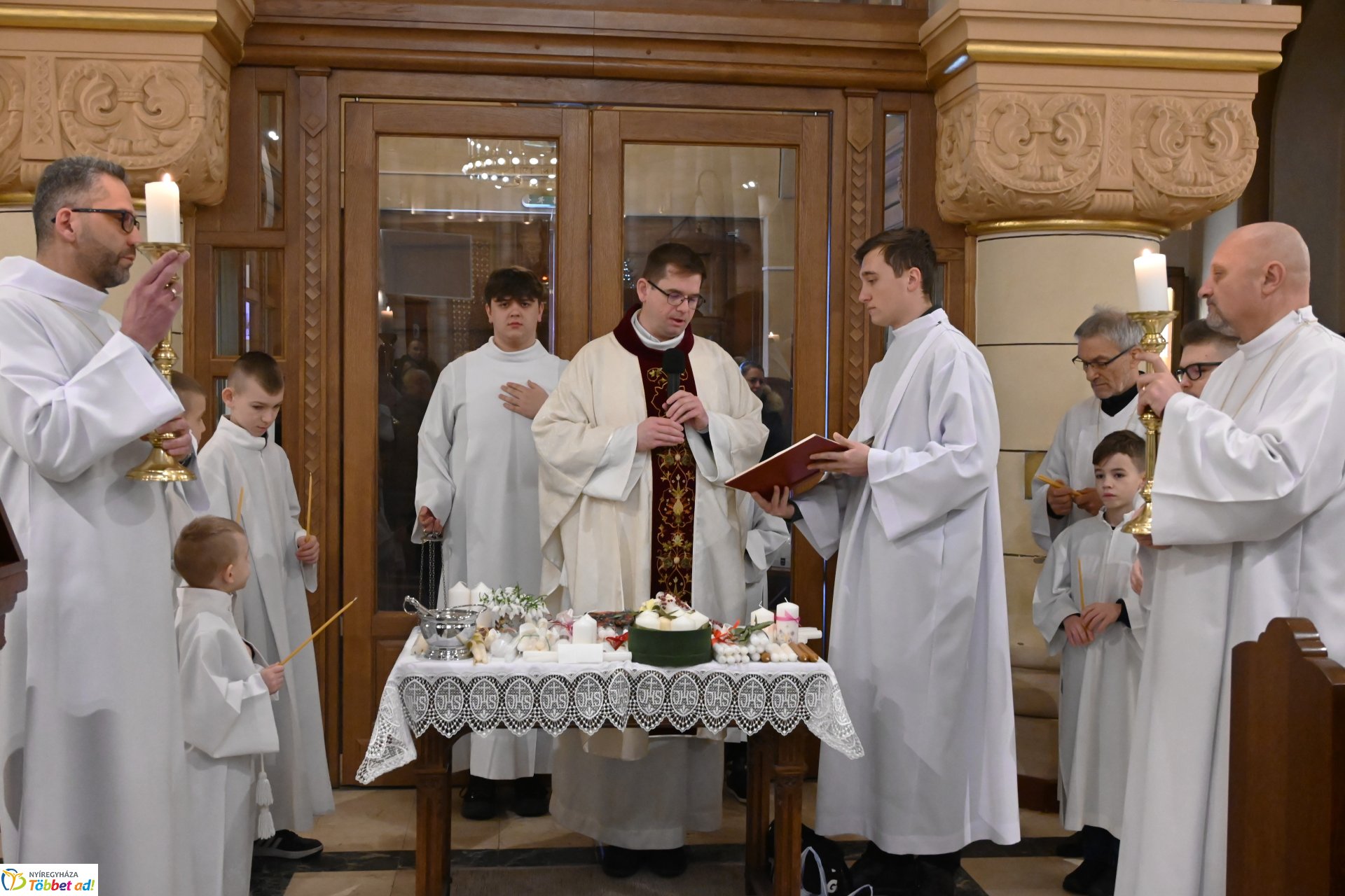 Gyertyaszentelő Boldogasszony ünnepe a Magyarok Nagyasszonya-társszékesegyháznál