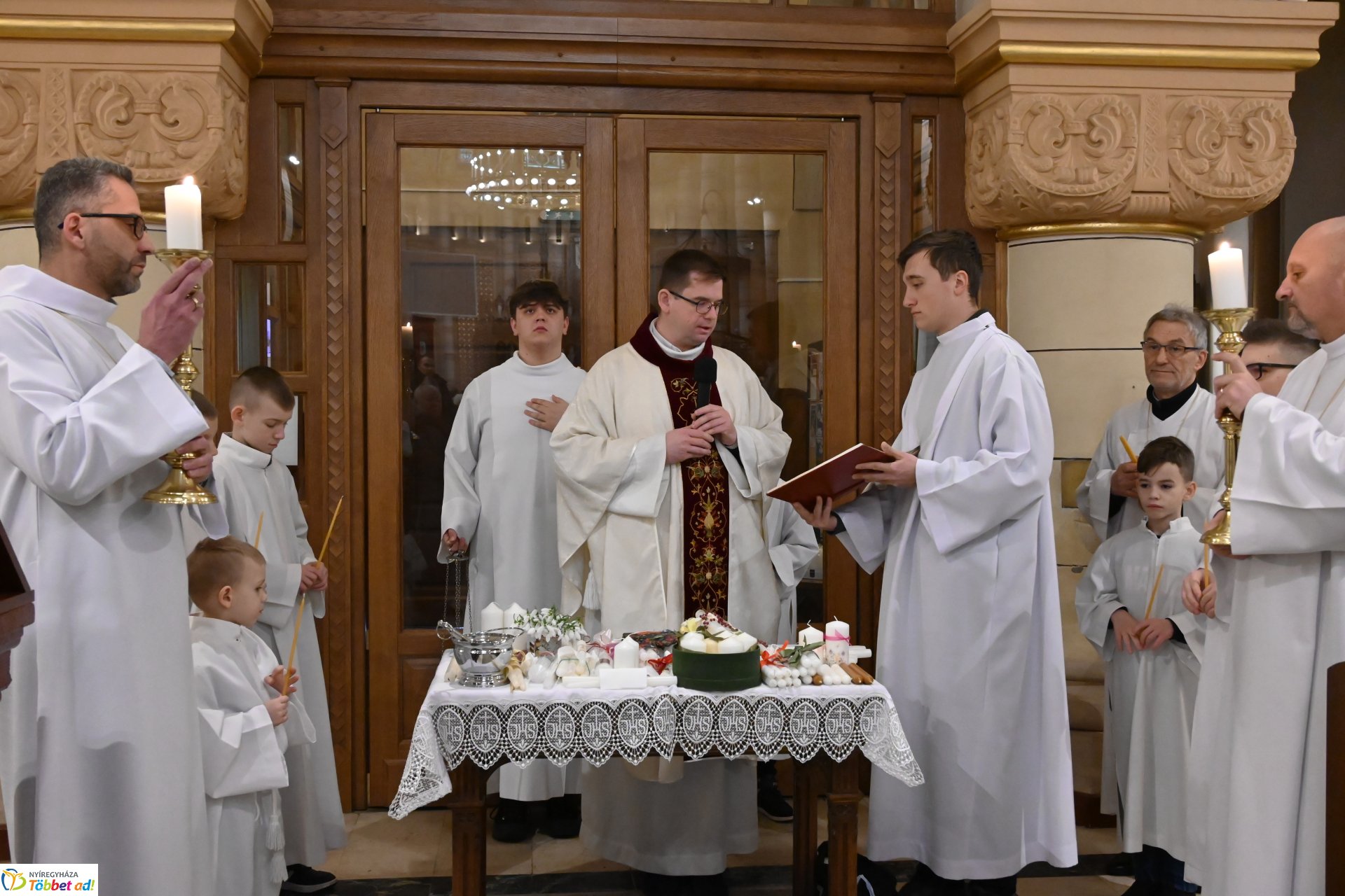 Gyertyaszentelő Boldogasszony ünnepe a Magyarok Nagyasszonya-társszékesegyháznál