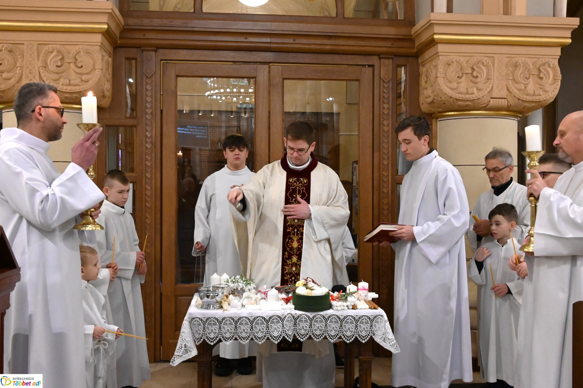 Gyertyaszentelő Boldogasszony ünnepe a Magyarok Nagyasszonya-társszékesegyháznál