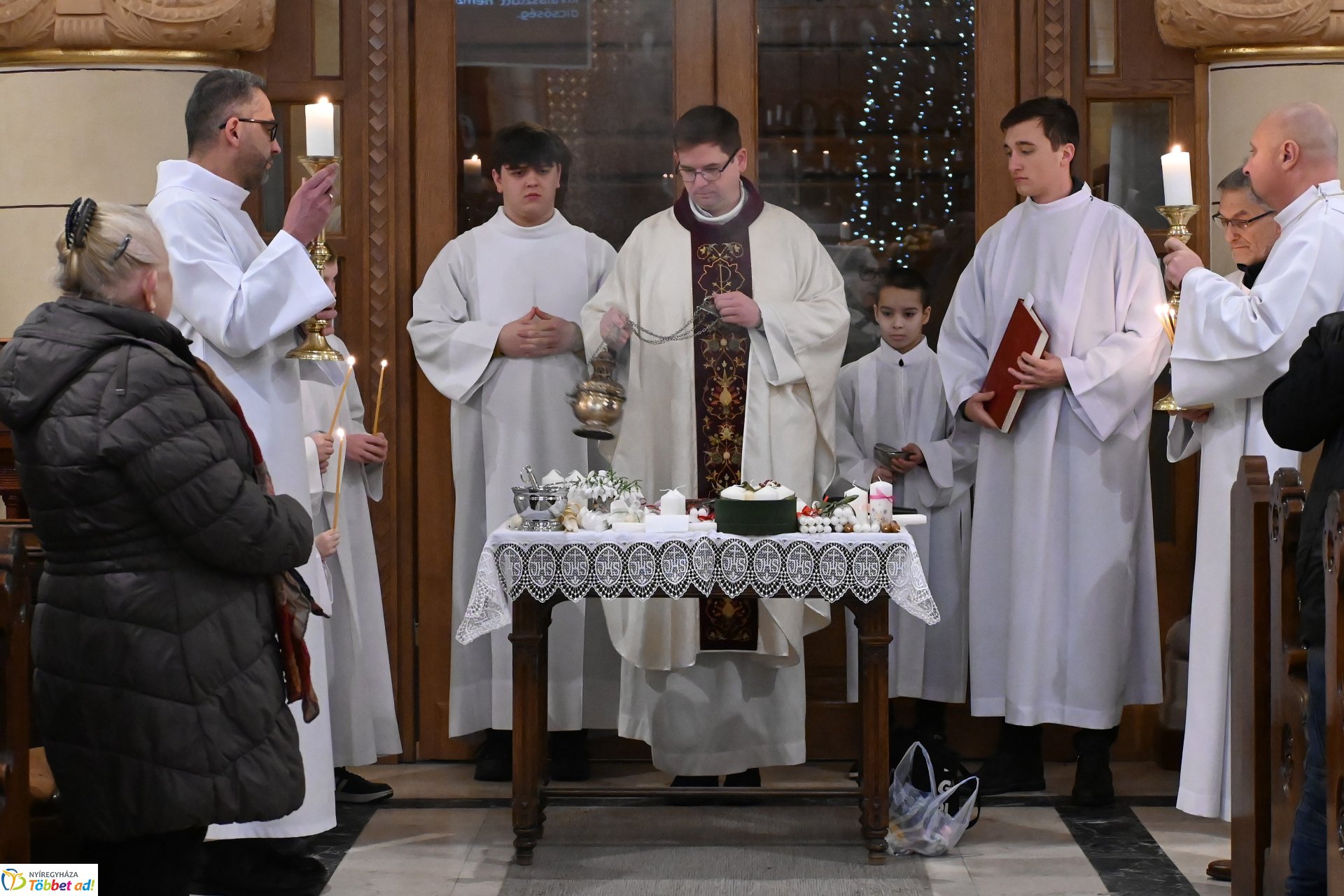 Gyertyaszentelő Boldogasszony ünnepe a Magyarok Nagyasszonya-társszékesegyháznál