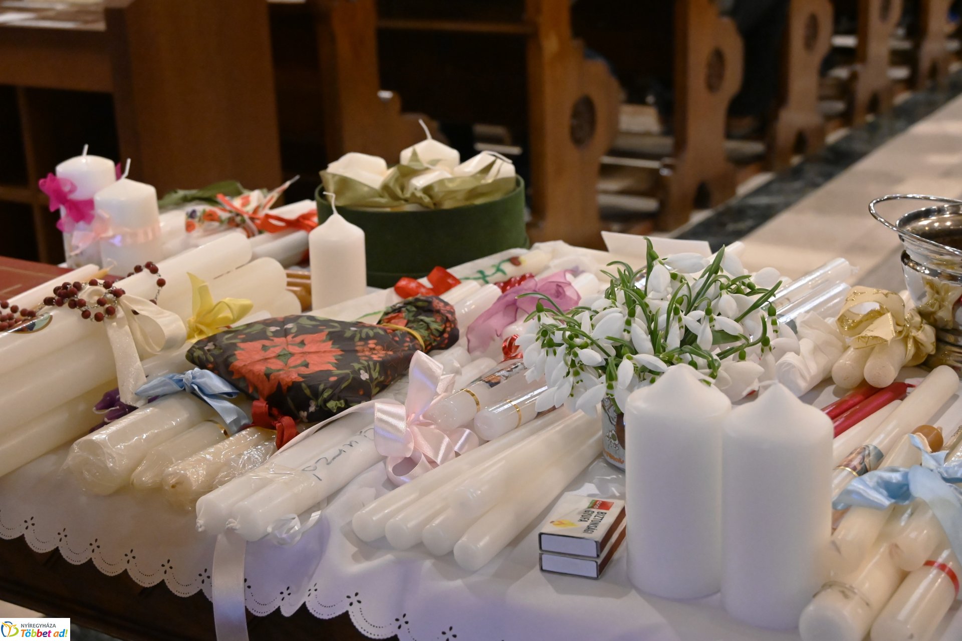 Gyertyaszentelő Boldogasszony ünnepe a Magyarok Nagyasszonya-társszékesegyháznál