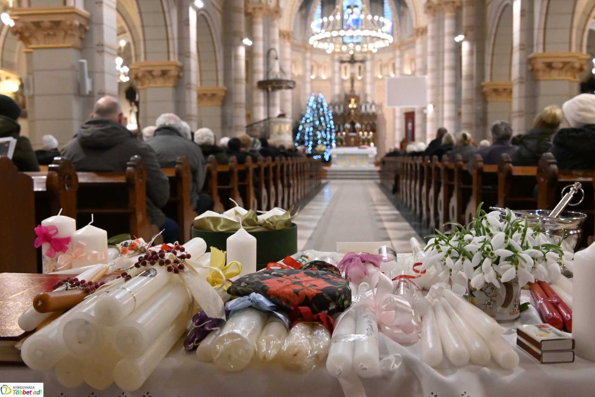 Gyertyaszentelő Boldogasszony ünnepe a Magyarok Nagyasszonya-társszékesegyháznál