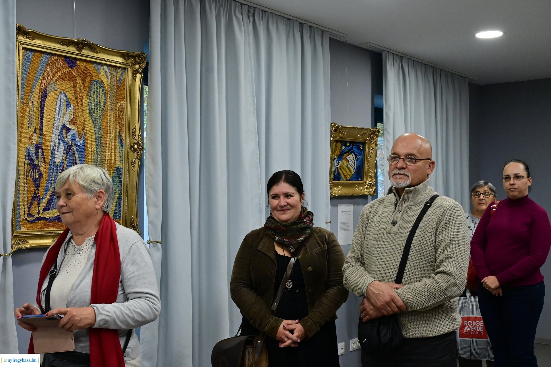 Gyetván Magdolna kiállítása a Kállay Házban