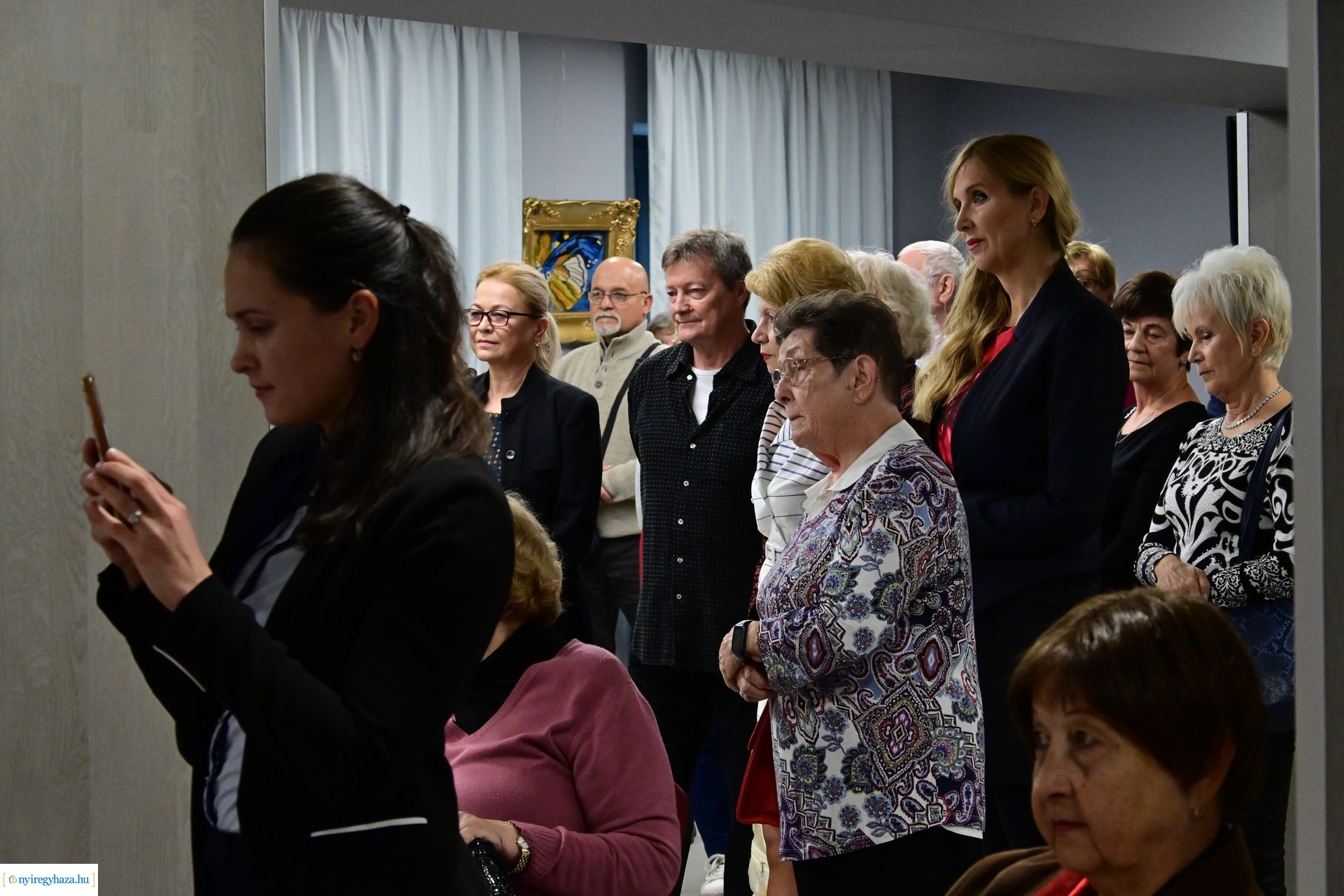 Gyetván Magdolna kiállítása a Kállay Házban