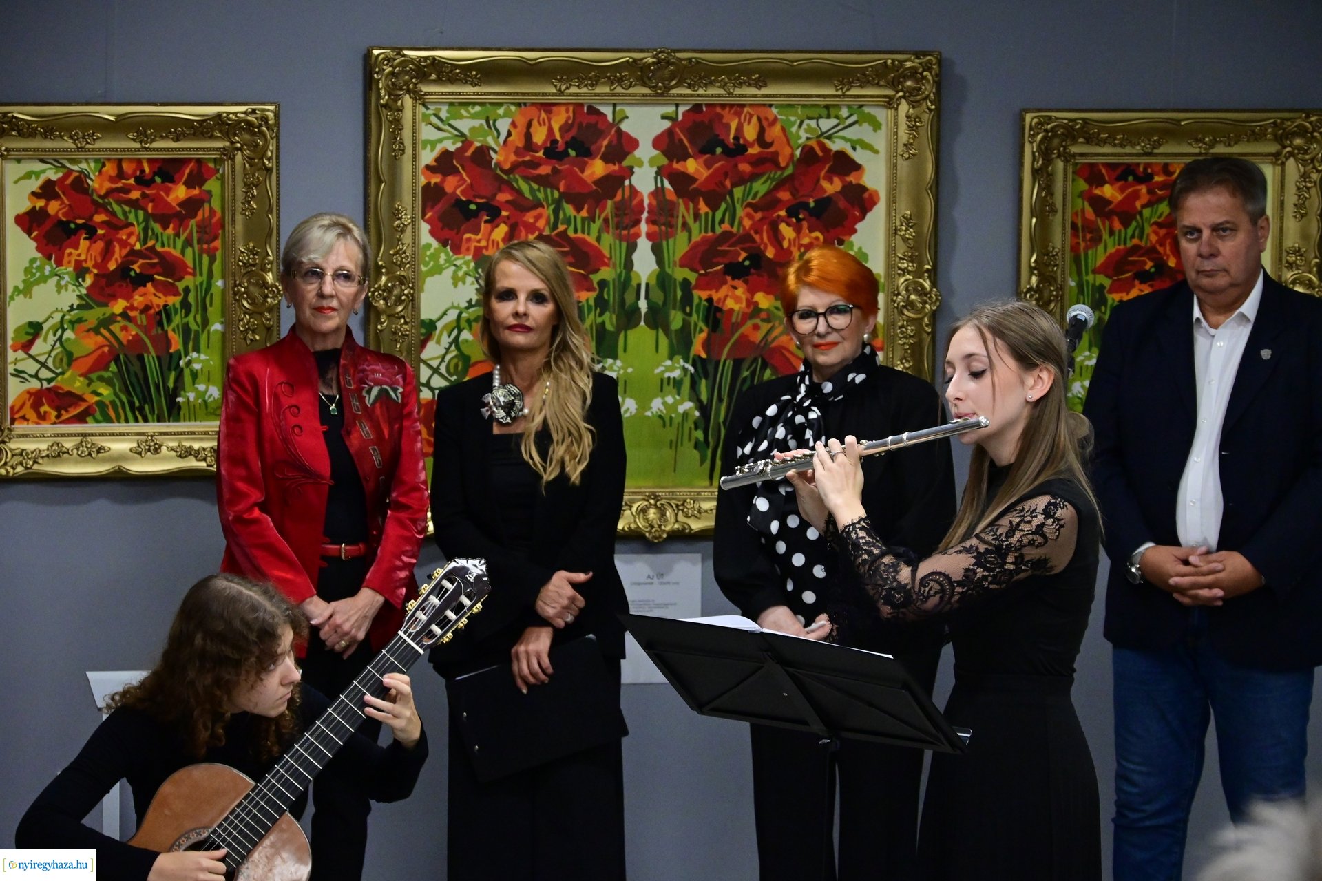 Gyetván Magdolna kiállítása a Kállay Házban