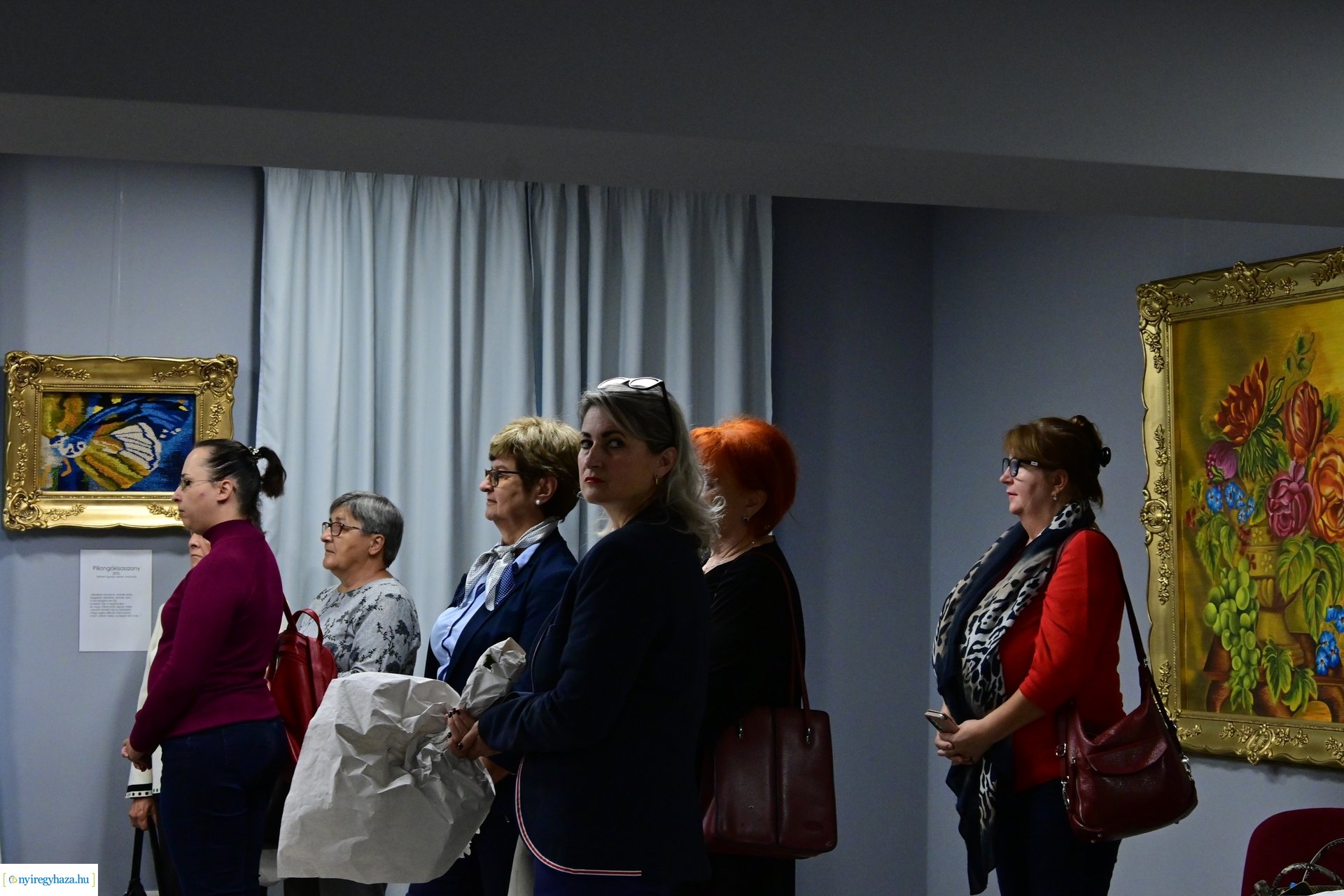 Gyetván Magdolna kiállítása a Kállay Házban