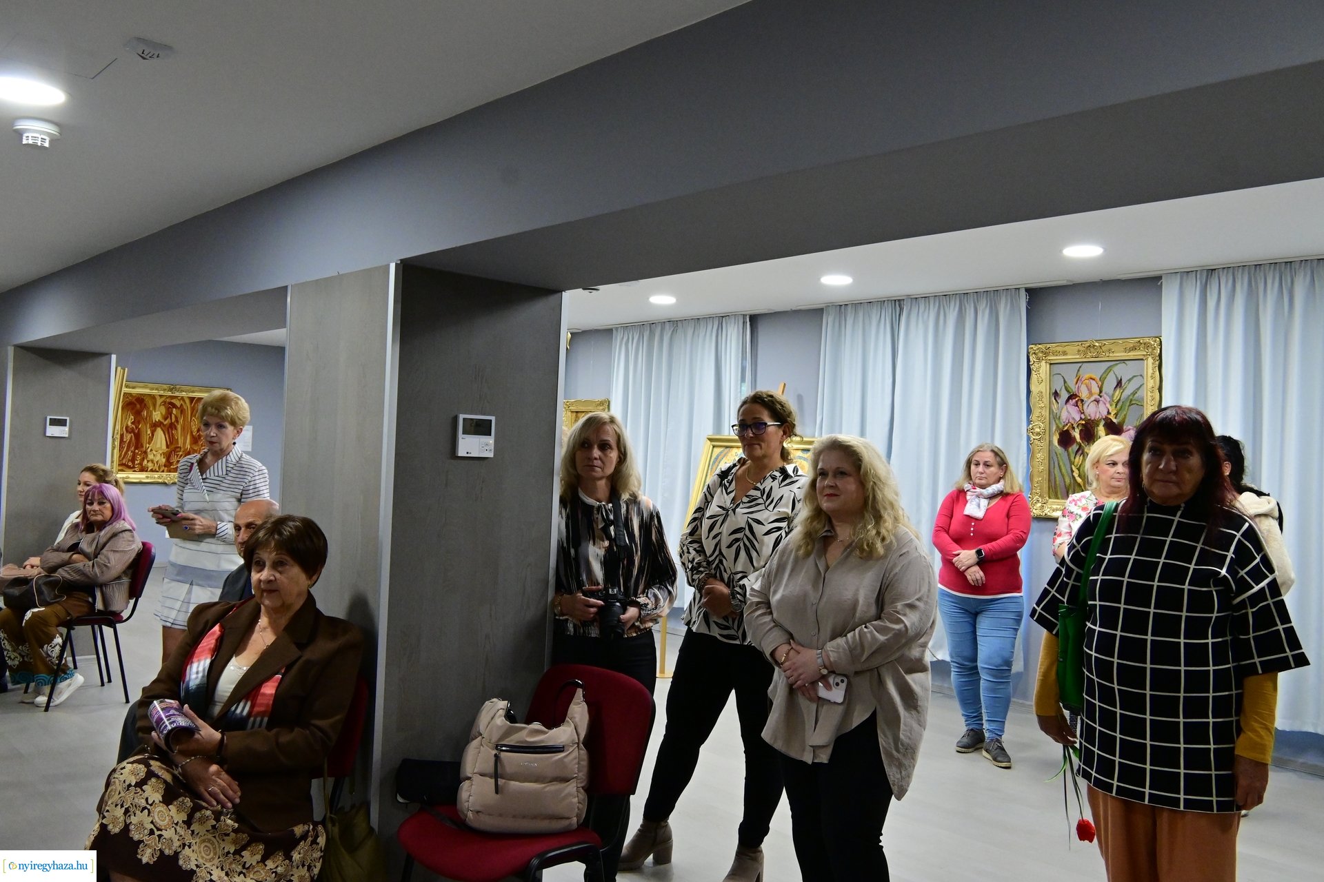 Gyetván Magdolna kiállítása a Kállay Házban