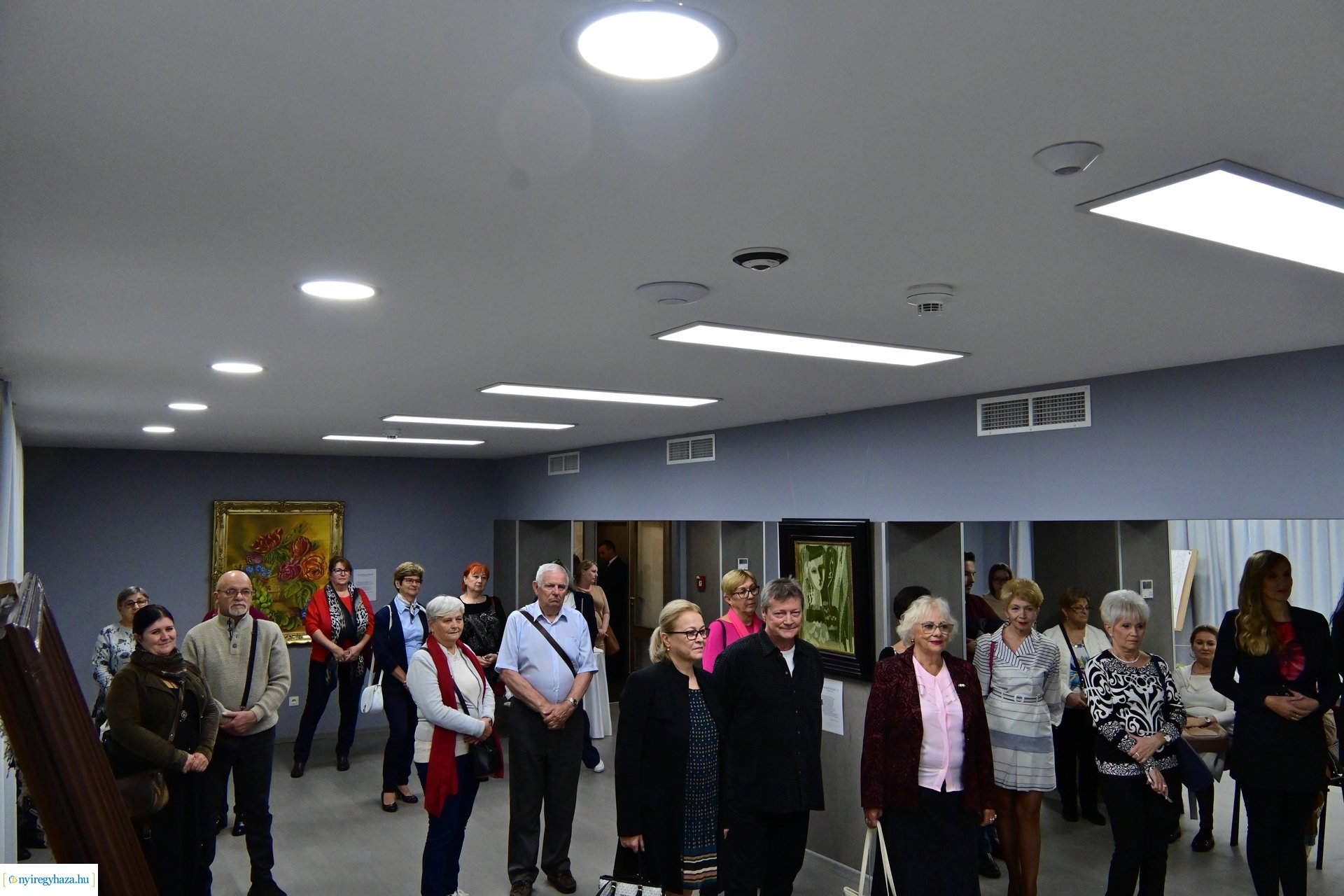 Gyetván Magdolna kiállítása a Kállay Házban