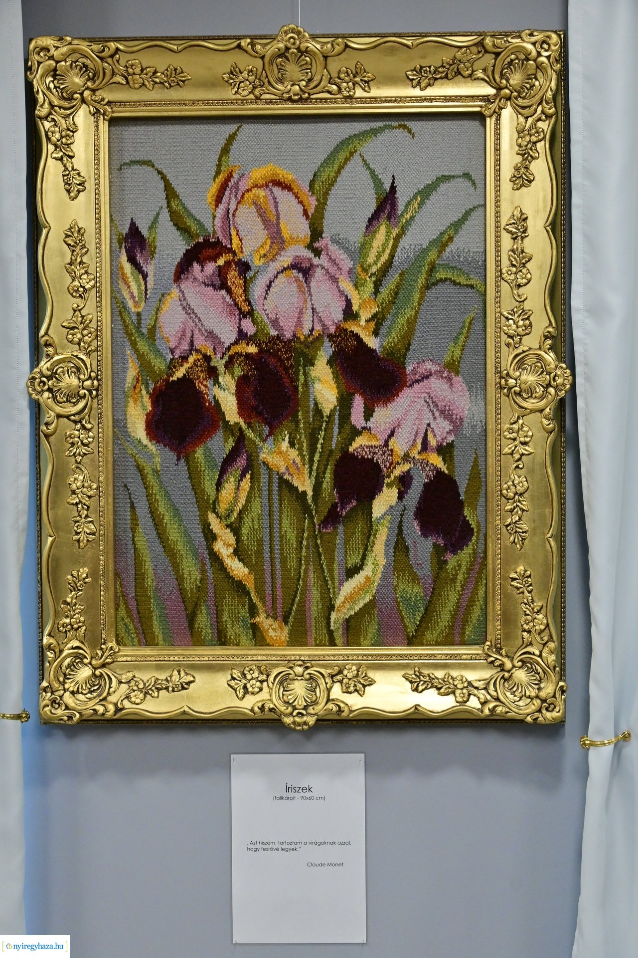 Gyetván Magdolna kiállítása a Kállay Házban