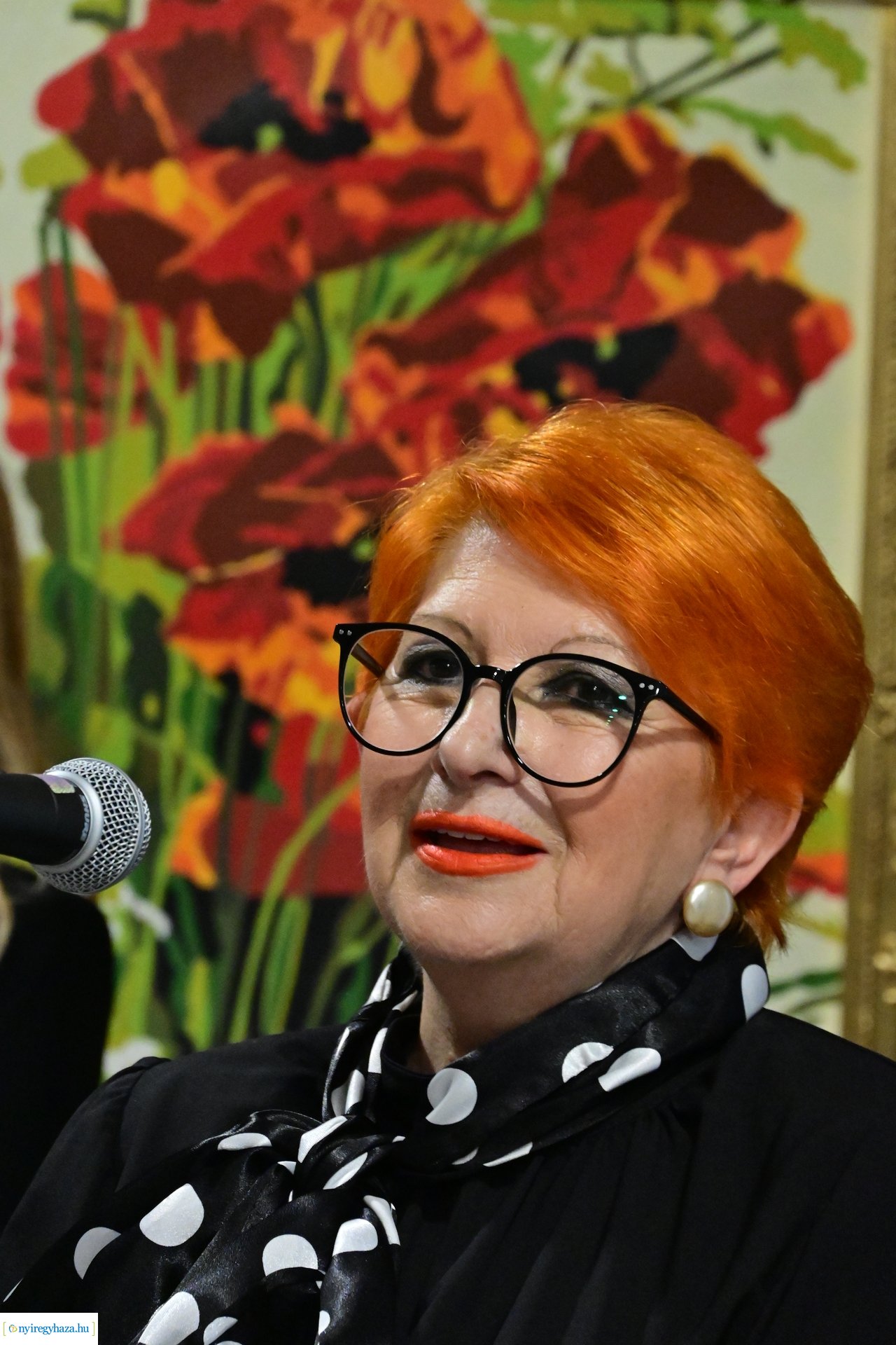 Gyetván Magdolna kiállítása a Kállay Házban