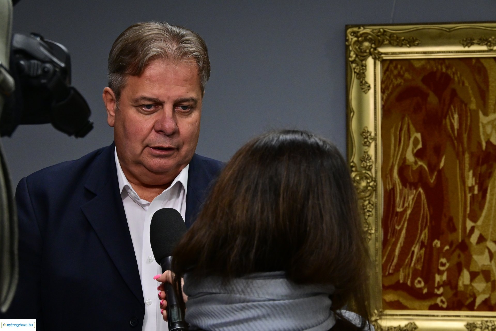 Gyetván Magdolna kiállítása a Kállay Házban