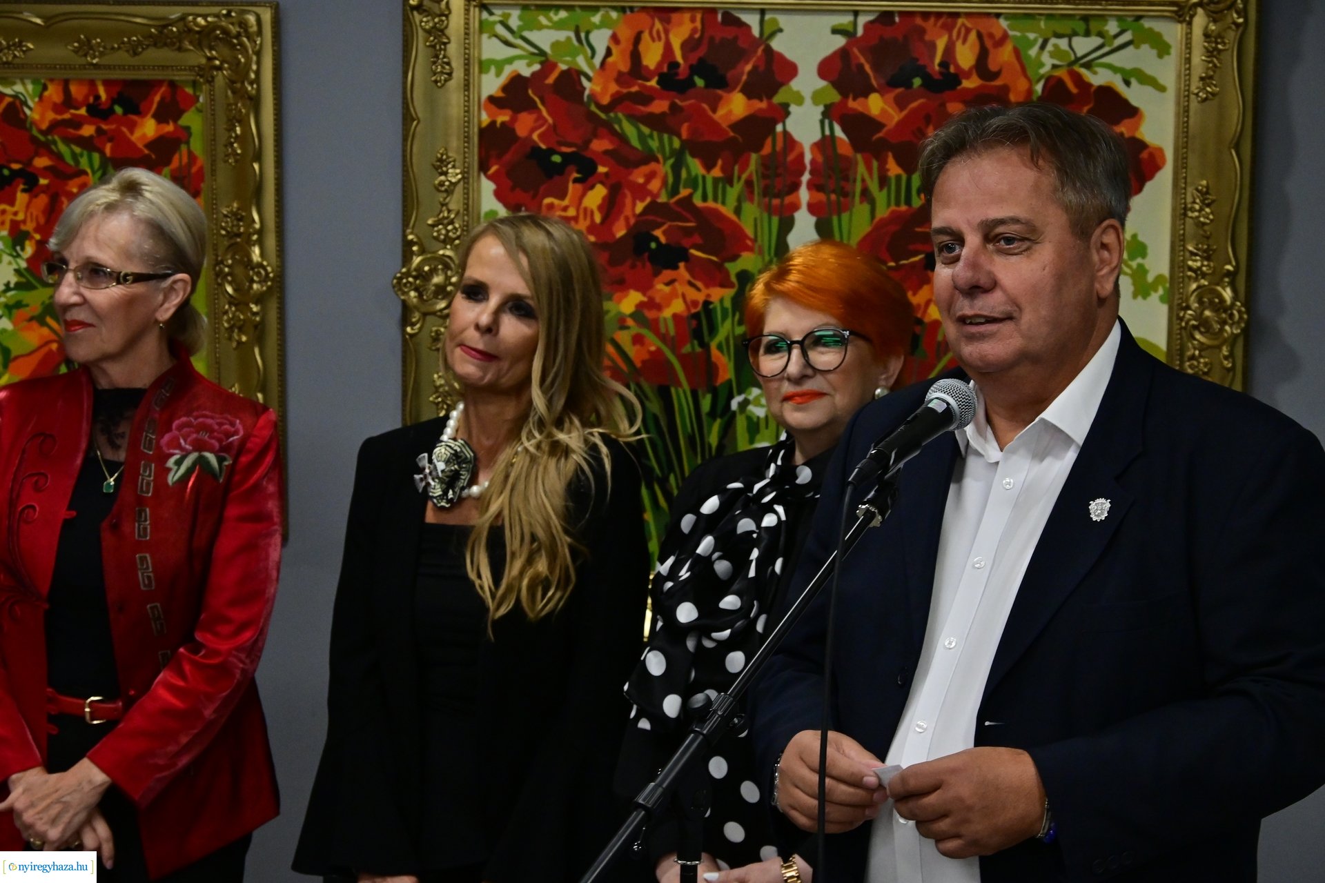 Gyetván Magdolna kiállítása a Kállay Házban