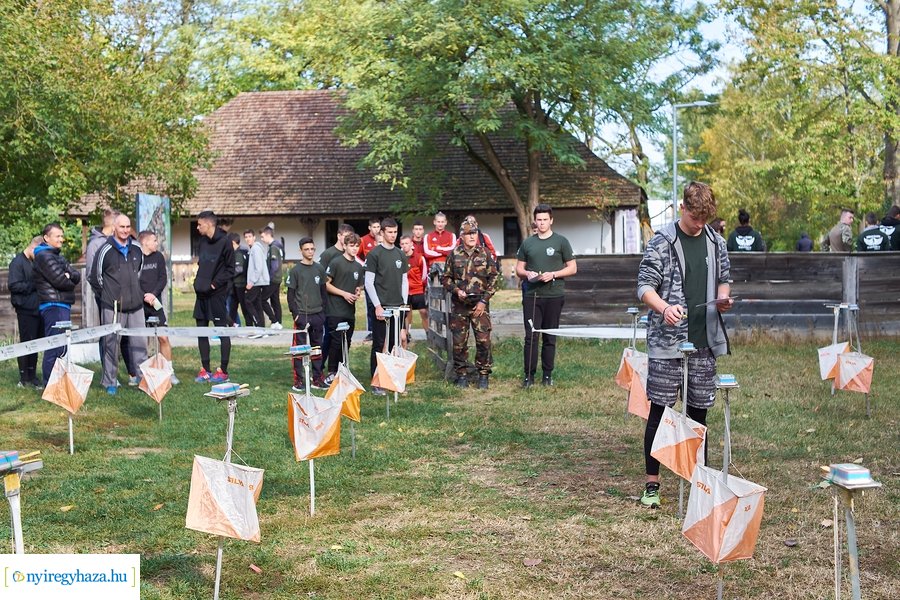 Haditorna a múzeumfaluban