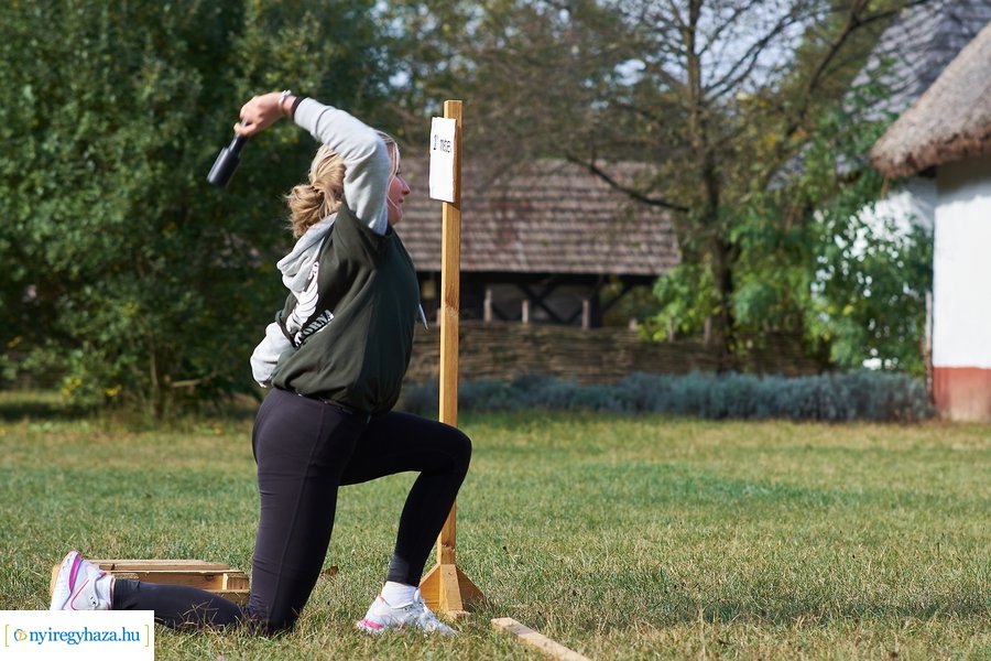 Haditorna a múzeumfaluban