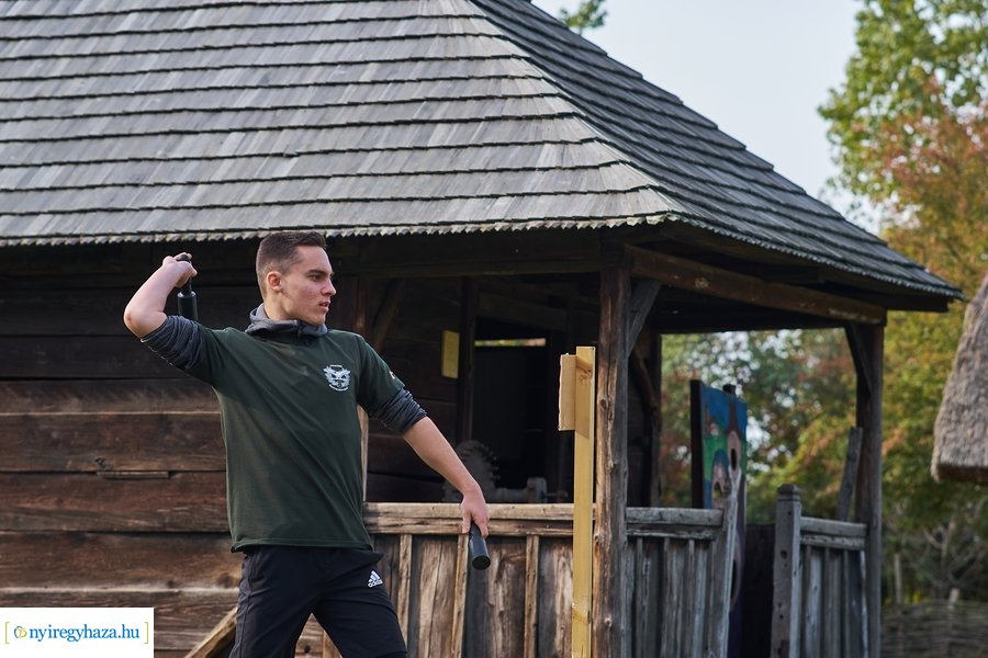 Haditorna a múzeumfaluban