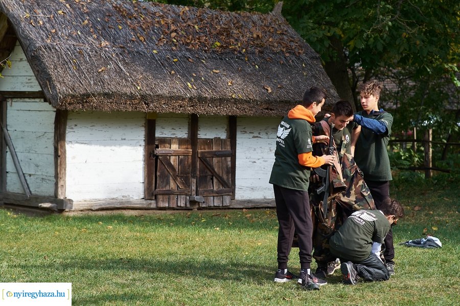 Haditorna a múzeumfaluban