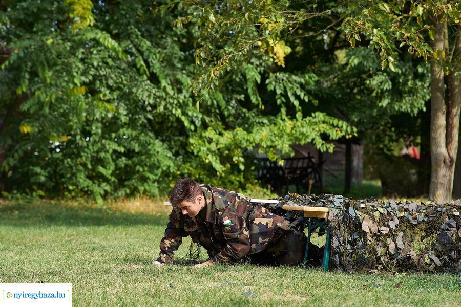 Haditorna a múzeumfaluban