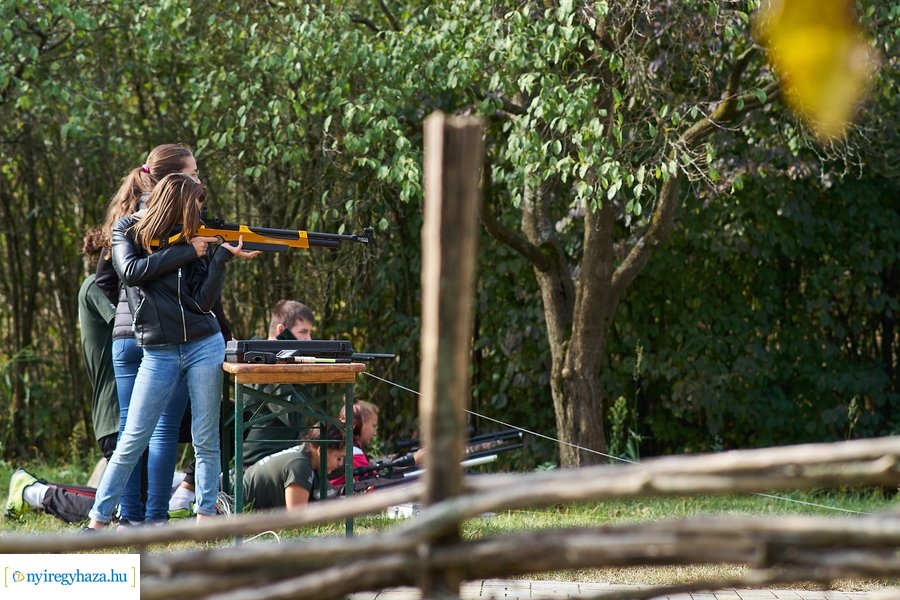 Haditorna a múzeumfaluban