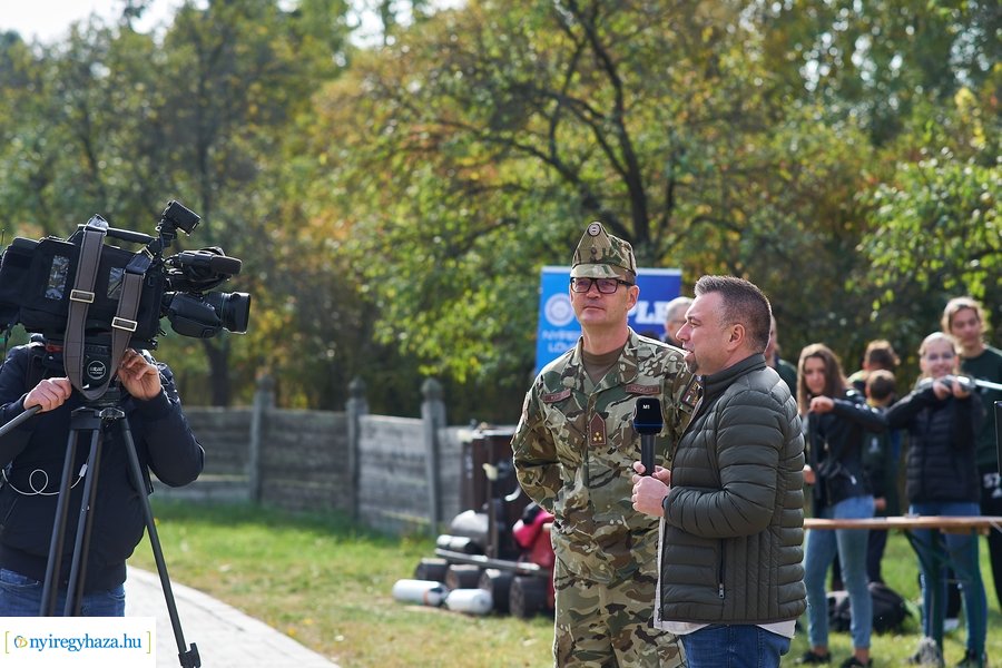 Haditorna a múzeumfaluban
