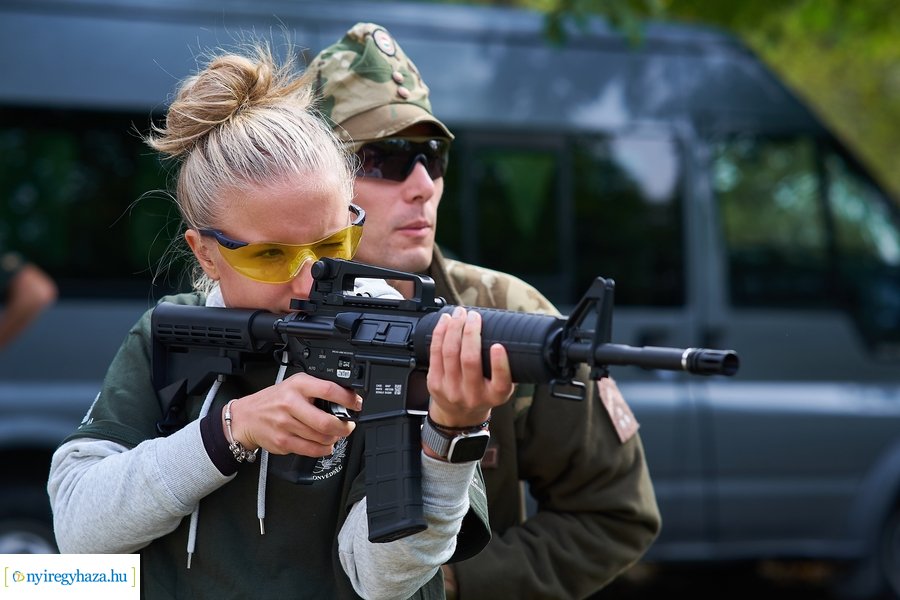 Haditorna a múzeumfaluban