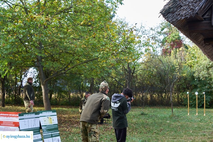 Haditorna a múzeumfaluban