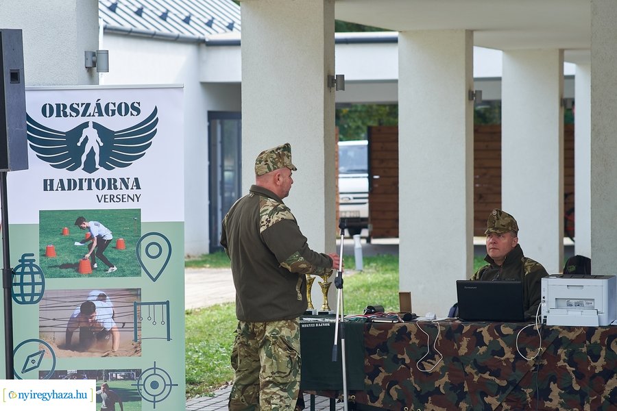 Haditorna a múzeumfaluban