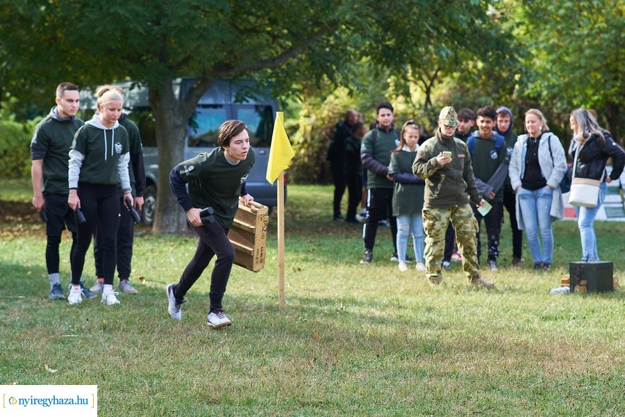 Haditorna a múzeumfaluban