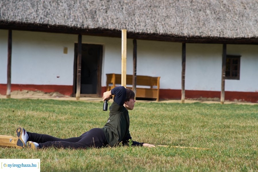 Haditorna a múzeumfaluban