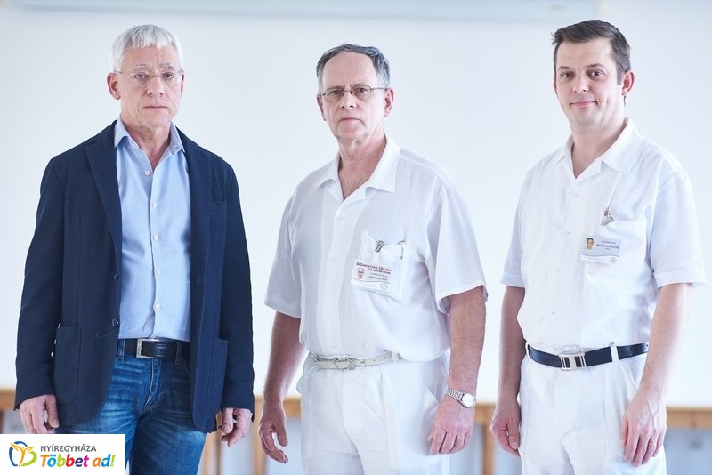 Haemotológiai sajtótájékoztató a kórházban