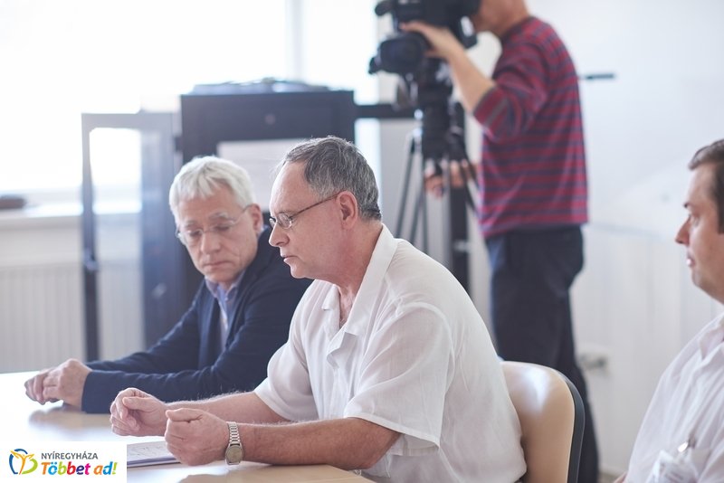 Haemotológiai sajtótájékoztató a kórházban