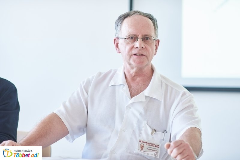 Haemotológiai sajtótájékoztató a kórházban