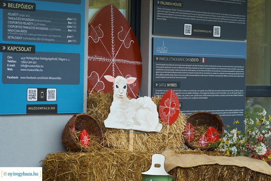 Hagyományos húsvéti tojásfestés a múzeumfaluban 2022