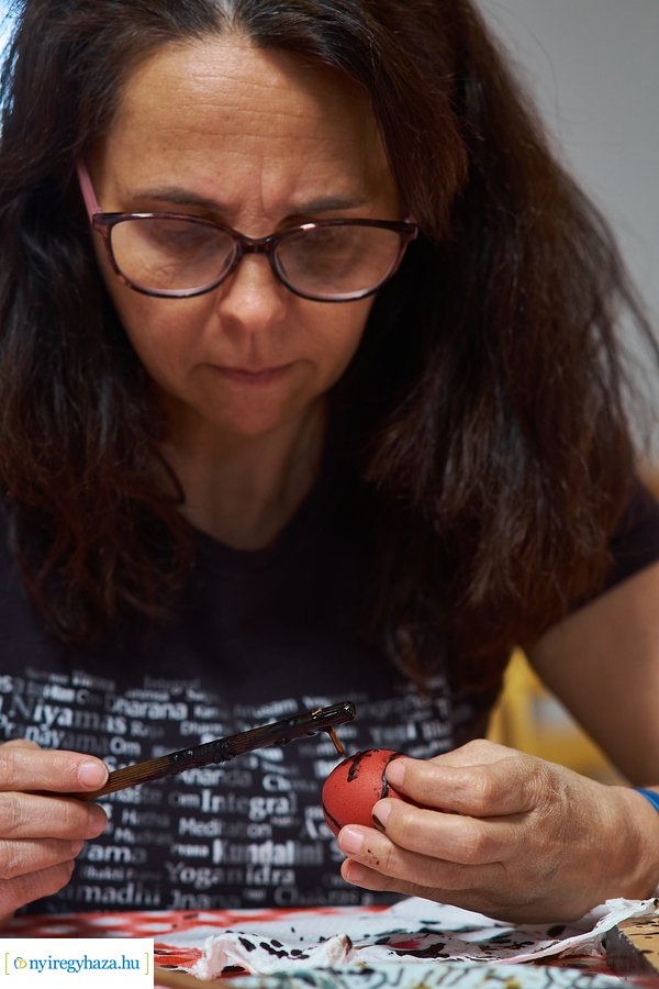 Hagyományos húsvéti tojásfestés a múzeumfaluban 2022