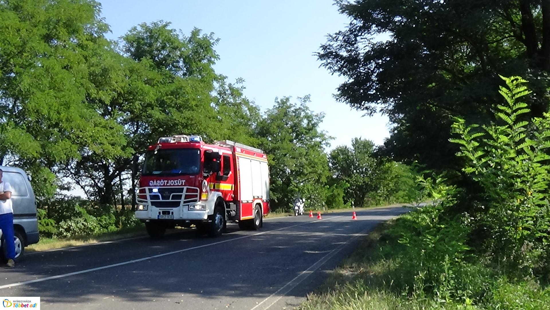 Halálos baleset Nagycserkesznél