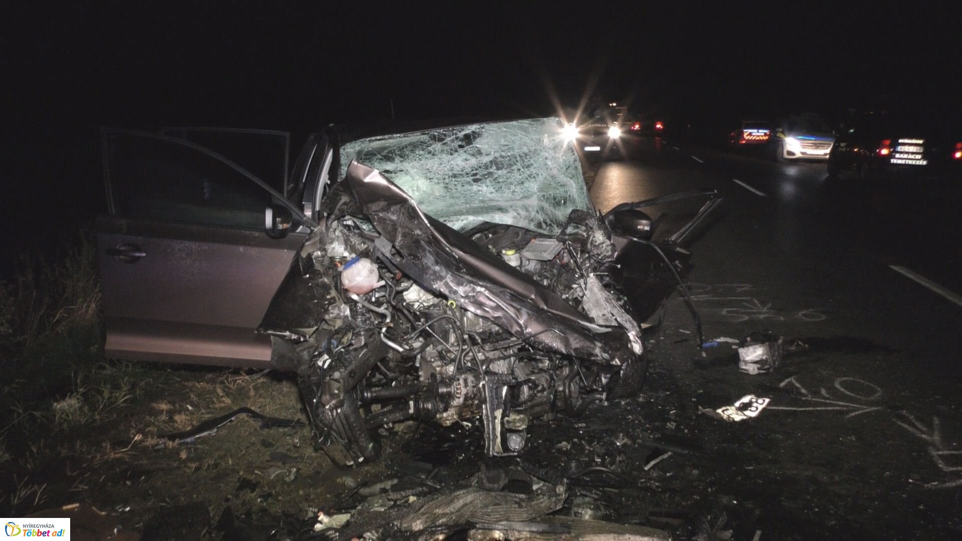 Halálos baleset Nagykállónál