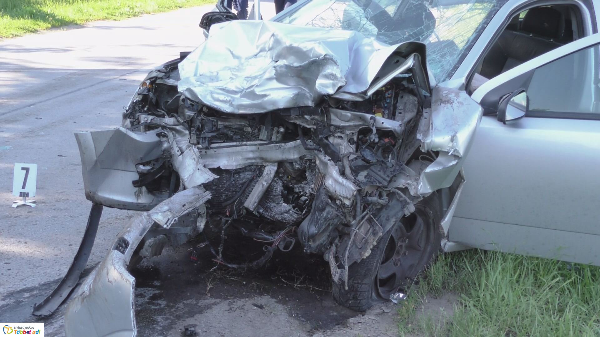Halálos baleset Nyírcsaholynál