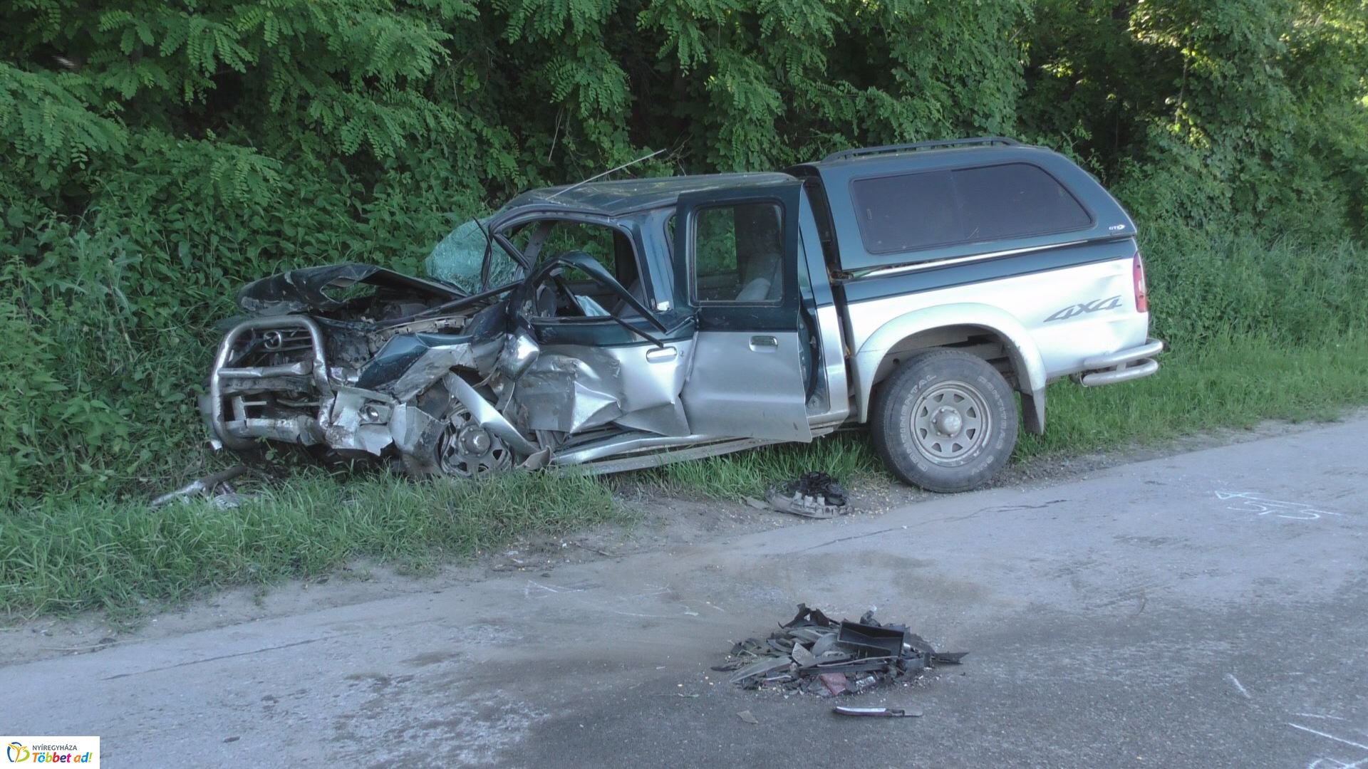 Halálos baleset Nyírcsaholynál