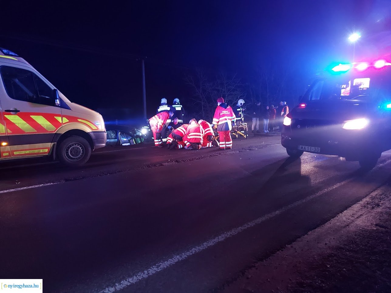 Halálos baleset Nyírteleknél