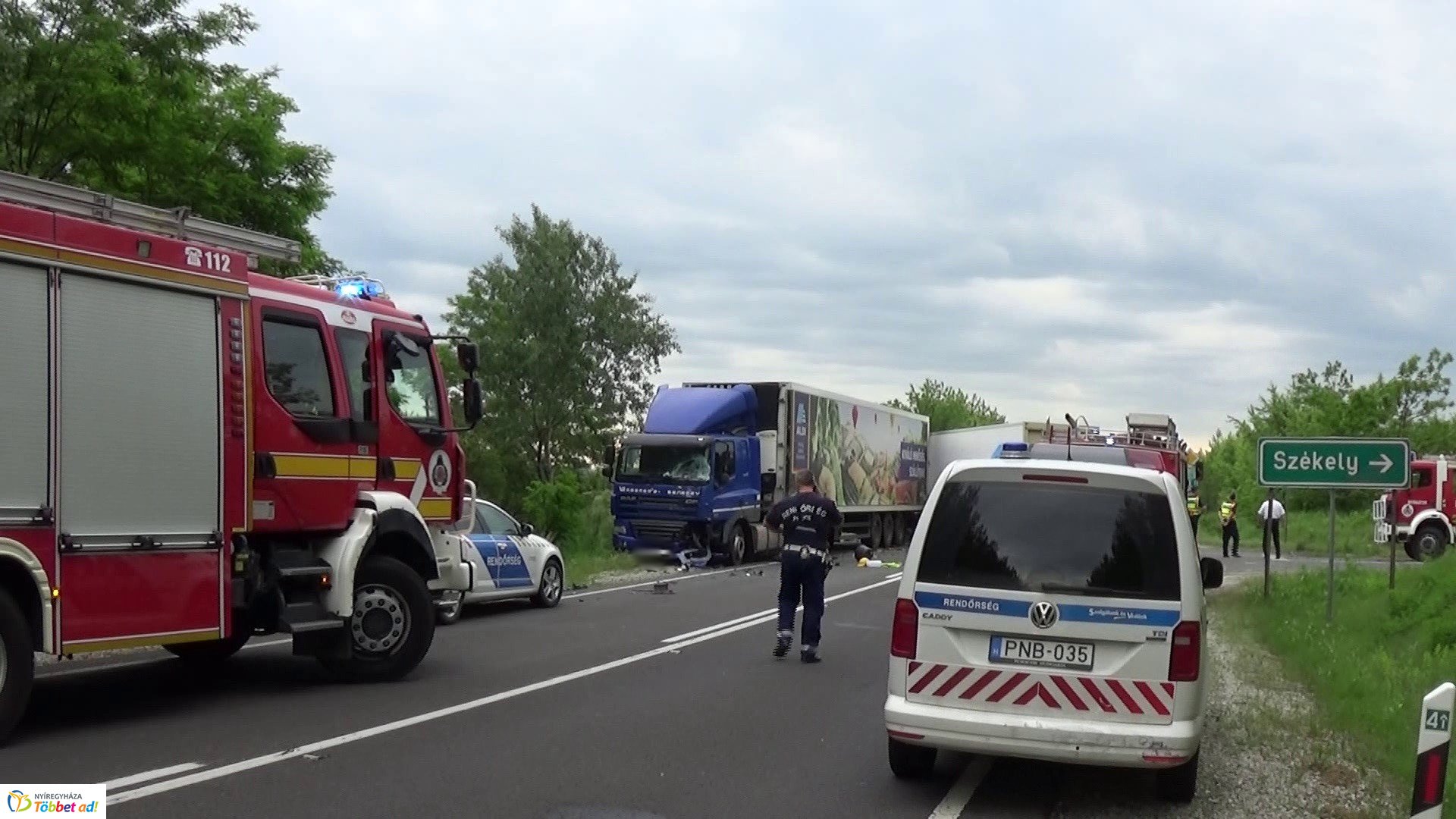 Halálos baleset Székelynél