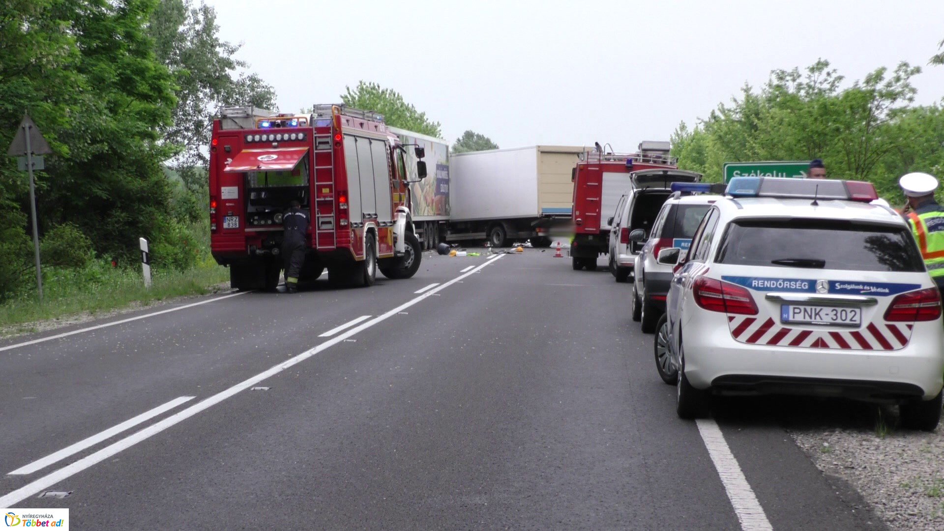 Halálos baleset Székelynél