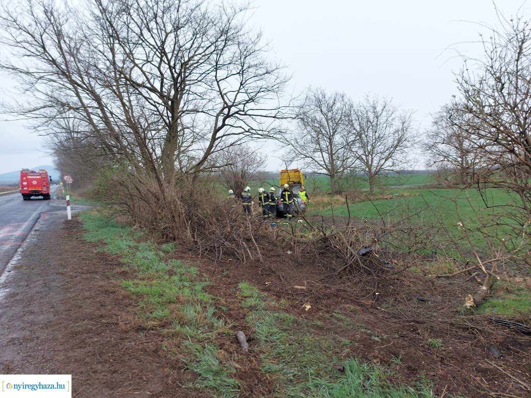 Halálos baleset történt Tiszanagyfalunál