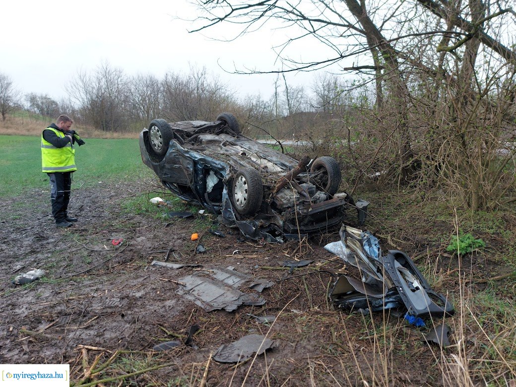 Halálos baleset történt Tiszanagyfalunál